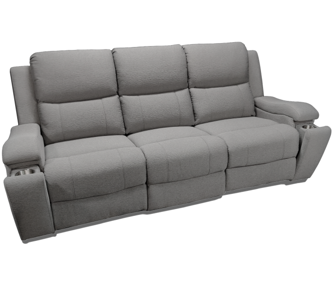 Manilla Fabric Power Reclining Sofa